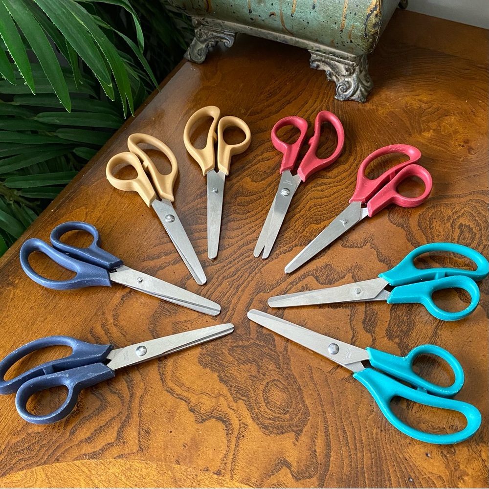 Scissors Multi Color Set of 15 - Picture 3 of 16